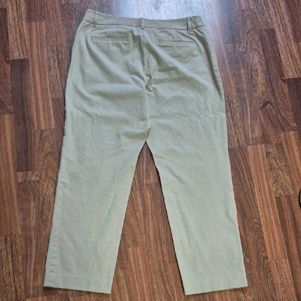 Talbots Tan Ankle Pants - Picture 4 of 6